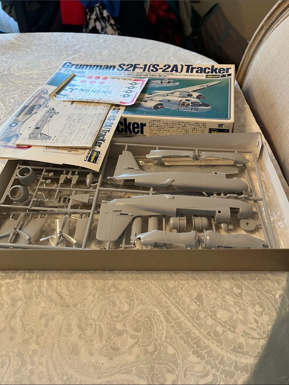 Hasegawa 1/72 Grumman S2F-1 (S-2A) Tracker Model Kit K001